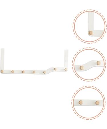 GLEAVI Coat Hangers Hanger Hooks Over Door Hook Over The Door Towel Rack Shower Door Clothing Bathroom Door - Buy Online on GoSupps.com