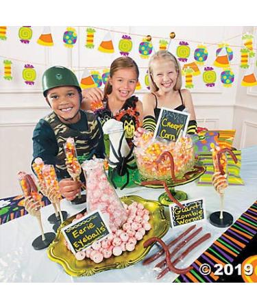 Halloween Candy Corn Treat Bag Packs (32 Bags) - Bulk Candy for Halloween and Trunk or Treat - Buy Online on GoSupps.com