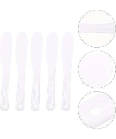 Cabilock 5 pi ces Spatules Silicone pour Masques Visage Lot de Grandes Spatules Cosm tiques R utilisables pour Cr me Lotion et Soins DIY Outils Maquillage Hygi niques Blanc - Buy Online on GoSupps.com