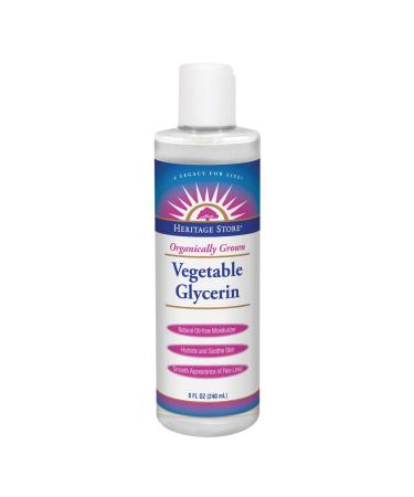 Heritage Store Vegetable Glycerin Natural Oil-Free Moisturizer 8 fl oz (240 ml)