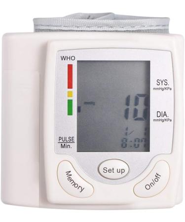Automatic Digital Wrist Blood Pressure Monitor with LED Display - Home Use - Buy Online on GoSupps.com