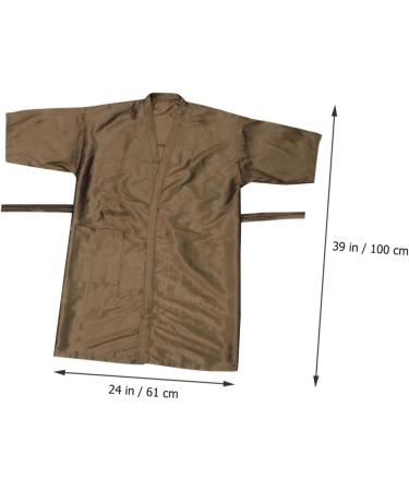 FOMIYES Accessories Cloth Cover Women's Bathrobe Gabe Kimono Modeling Work Clothes Protection Robe Tulle Bath Dressing Gown Women's Salon Gown Mens Cloak Guest Robe Shawl Hair Cutting Bag - Buy Online on GoSupps.com