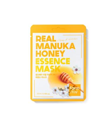 Farmstay Real Manuka Honey Essence Mask Honey Mask 10 sheets