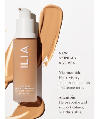 ILIA True Skin Serum Foundation | Corsica SF3.5 1 Fl Oz | Cruelty-Free, Vegan, Clean Beauty - Buy Online on GoSupps.com
