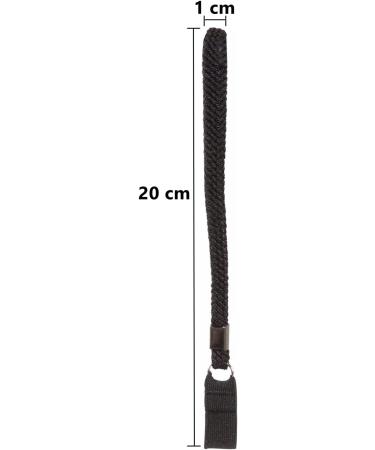 8 Pack Cane Wrist Strap Walking Sticks Wrist Strap Elastic Nylon Wrist Strap Black Wrist Straps for Senior Walking Sticks Hiking Cane - Buy Online on GoSupps.com