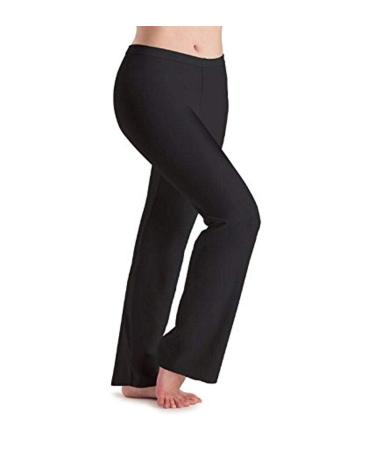 Motionwear Girls 7152-parent Jazz Pants with Low Waist Bootcut Black S