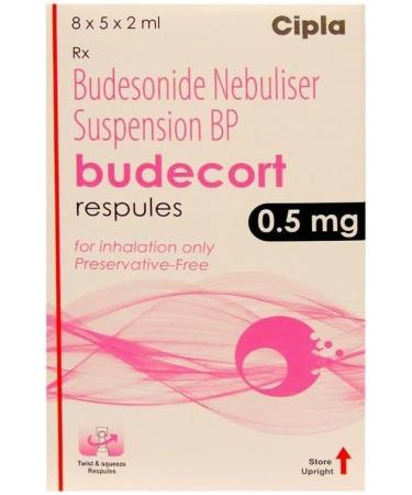 Bude-cort 0.5mg Respules (2ml Each) for Inhalation only (Pack of 10)
