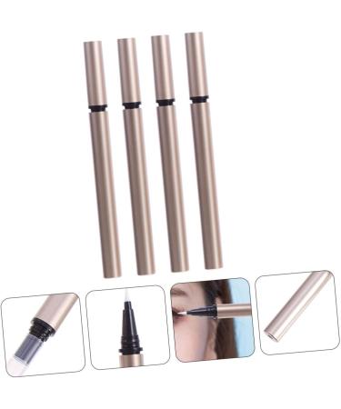 Angoily 4pcs Eyeliner Empty Eyeliner Pencil Liquid Pen Liquid Eyeliner Pen Frosted Packaging Material - Buy Online on GoSupps.com