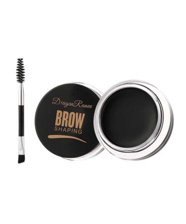 6 Colors Natural Wild Eyebrow Gel Wax Waterproof Long Lasting Smudge-Free Gel Eyebrow Cosmetic Pencil Black (E)