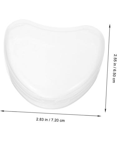 Solustre Heart-Shaped Retainer & Prosthesis Cases - 2-Pack Artificial Tooth Container for Women | Stylish & Practical Dental Solutions - Buy Online on GoSupps.com