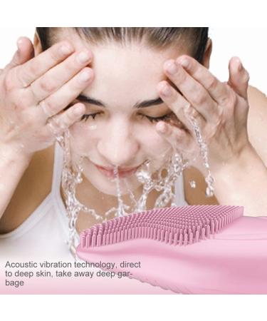 Portable Electric Facial Brush & Silicone Eye Massager Professional Cleansing Scrubber for Women | International Shipping - Buy Online on GoSupps.com