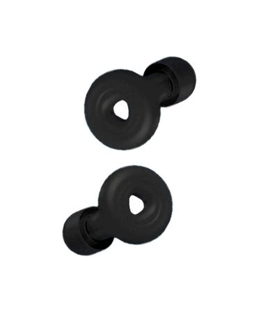 Ear Plugs for sleeping noise canceling best earplugs to block snoring Reusable Hearing Protection in Flexible Silicone  Noise Cancelling Earbuds for Sleep - 6 Ear Tips in S/M/L   25dB Noise Cancelling Black