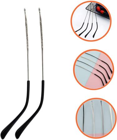 Buy Balue Glasses - 2 Pairs Universal Anti-Metal Bracket Replacement with Sonnen Hinge - Durable Brick Glasses for All Needs - Buy Online on GoSupps.com