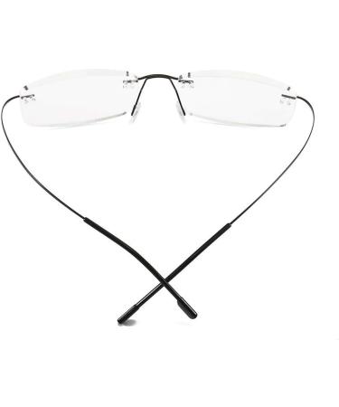 Shop Rimless Titanium Reading Glasses | Super Light +3.0 for Men & Women - International Shipping Available - Buy Online on GoSupps.com