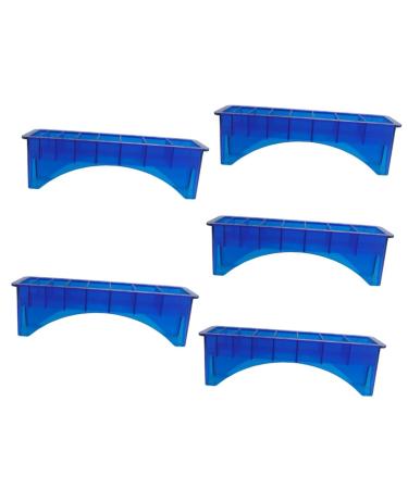 Beaupretty Storage Hair Clipper Comb Box Tomb 45 Barber Clippers Barber Tools Clipper Guards Barber mat for Station Barber Stations Guide Comb Storage Holder Supplies Universal Tools