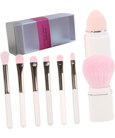 POPETPOP 4 Sets Makeup Brush Set Makeup Foundation Brush Mini Tools Cosmetic Eye Brush Facial Kit Women Eye Shadow Brush Sponges Women Makeup Supplies White Makeup Set Travel Plastic Face - Buy Online on GoSupps.com