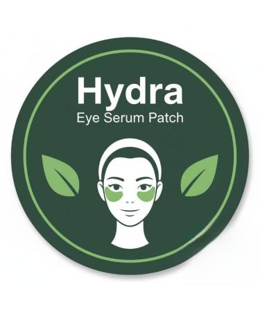 Hydra Under Eye Serum Patches For Dark Circles Fine Lines & Wrinkles|Pack Of 60 Patches 30 Pairs (Aloevera)