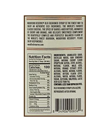 Woodford Reserve Old-Fashioned Syrup - Premium Cocktail Mix for Authentic Flavors - Buy Online on GoSupps.com