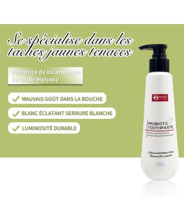 Baking soda toothpaste yellow mouth mouth odor smoke stains cleaning toothpaste - Buy Online on GoSupps.com