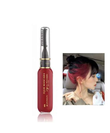 Hair Chalk for Girls- New Hair Chalk Comb Mascara Temporary Washable Hair Color Dye for Girls Women-Non-toxic Instant Hair Dye Colors for Christmas Halloween Birthdays Parties (09#)