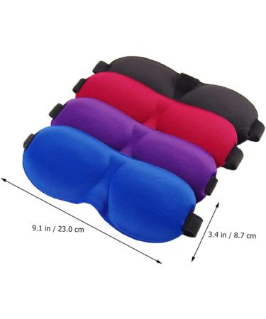 FOMIYES 28 Pcs Adjustable Blackout Sleep Mask - Travel Eye Cover Blindfolds for Adults & Kids - Perfect for Airplanes & Sleep - Buy Online on GoSupps.com