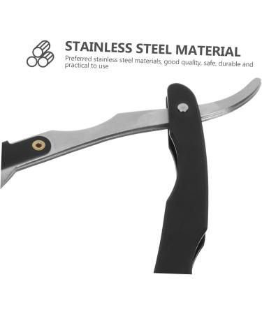 Beavorty 2-Piece Men's Shave Razor Set - Stainless Steel Sharp Razors & Rust-Free Eyebrow Trimmer for Precision Grooming - Buy Online on GoSupps.com