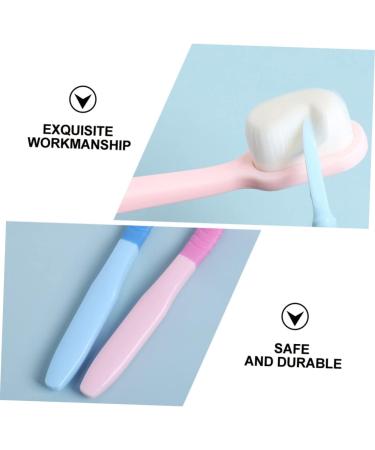 Healeved 6 pcs Soft Toothbrush Set for Men | Ultra Gentle Sensitive Brushes for Optimal Oral & Gum Care - Buy Online on GoSupps.com