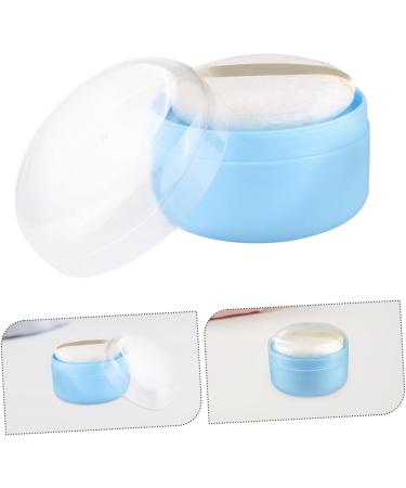 2 ensembles Bo te poudre avec houppette paisse et tamis distributeur poudre pour gar on fille et adulte pour maison et voyage - Buy Online on GoSupps.com