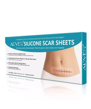Silicone Scar Remover Patch - Waterproof Gel Film Treatment for Scar Removal - Buy Online on GoSupps.com