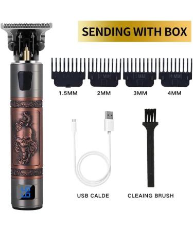 URBANWAZE Hair Clippers Men Beard Trimmer Electric Cordless USB Rechargeable Hair Trimmer Set Grooming Hair Cutting Kit with LCD Screen Professional Zero Gapped T-Blade Trimmer Shaver Gift for Men - Buy Online on GoSupps.com