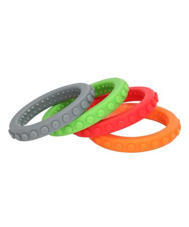 Buy Silicone Teething Ring for Babies - Safe Soft & Durable | International Shipping Available - Buy Online on GoSupps.com