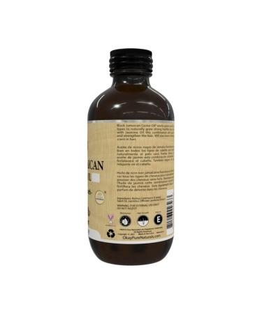 OKAY Black Jamaican Castor Oil Original Dark with Jasmine 4oz/118ml - Natural Hair Growth and Moisture - Buy Online on GoSupps.com