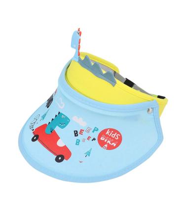 Happy Cherry - Children's Tennis Cap with Adjustable Visor Girl Boys Summer Sonnen Hut Sun Blyings UV Protection Sports Hut Sun Protection Sun Visor for Baseball Golf Running Joggen Beach Unity Size Light Blue2