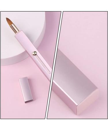 Minkissy 1pc Lip Brush Lip Gloss Brush Portable Makeup Brush Face Powder Brush Makeup Brush Lipstick Eyeshadow Lip Applicator Concealer Brush Lipstick Brush Aluminum Tube Travel Telescopic - Buy Online on GoSupps.com