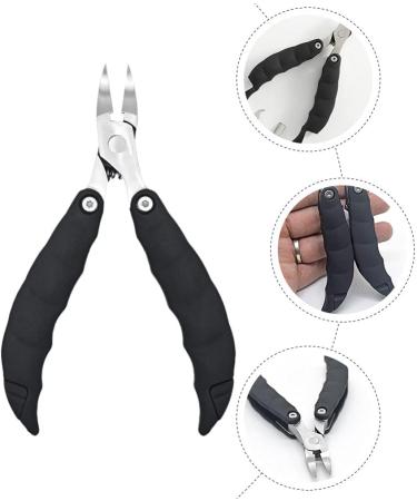 Beavorty 1Pc Folding hawk mouth pliers Toe Nail Clippers Adult Nail Clippers for Seniors Toenail Clippers for Thick Nails Ingrown Stainless steel Handle Rubber and Plastic Multifunction - Buy Online on GoSupps.com