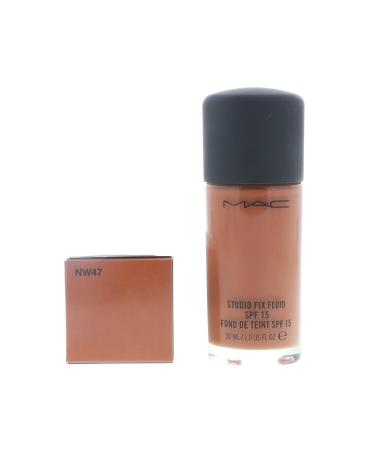 MAC Studio Fix Fluid Natural Matte Foundation SPF 15 1 oz (Nw47) - Full Coverage Foundation - Buy Online on GoSupps.com