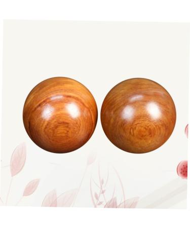 Beaupretty 3 Couples Chinese Massage Balls | Asian Meditation & Hand Exercise Stress Relief Tools for Adults | Wooden Wrist Balls for Health - Buy Online on GoSupps.com