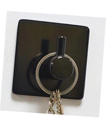 Alipis Stainless Steel Hooks Suction Hooks Wall Mount Single Hooks Hook up European Style Wall Hanging medium Black - Buy Online on GoSupps.com