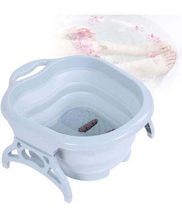 Pied De Seau De Pied Portatif Pliable Seau De Spa Cadre volutif Conception D'auto-Drainage Seau De Trempage Pour la Maison(Bleu) - Buy Online on GoSupps.com