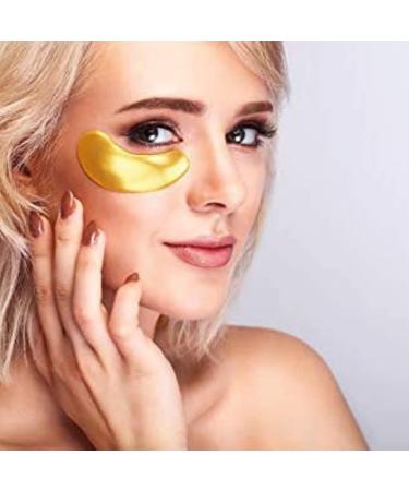 Bisou Bisou Bisou 24K Gold Under Eye Mask - Collagen Eye Pads for Women | 32 Eye Patches (2 Packs) - Under Eye Treatment - Buy Online on GoSupps.com