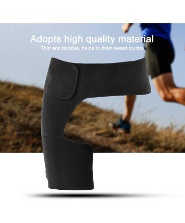 Pilipane Thigh Brace Support - Adjustable Unisex Muscle Wrap for Hamstring & Quad | Best for Sports & Injury Recovery - Buy Online on GoSupps.com