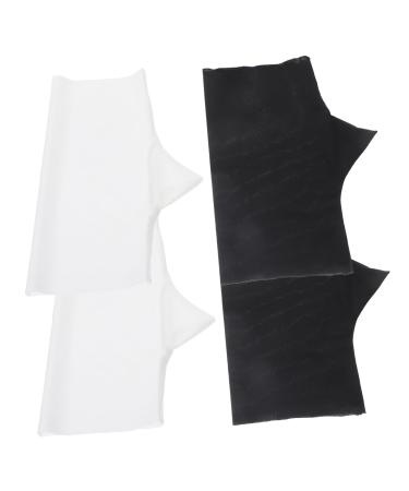 POPETPOP 2 Pairs pink gloves sun gloves manicure gloves anti UV nail UV protection gloves for women UV nail gloves UV gloves for gel manicures nail art UV gloves Nylon Anti-UV Nail supplies