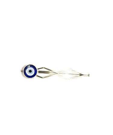 Evil Eye - Eyeball - Good Luck Charm - Gift for Friend - turkey - Gift for Her - Blue Evil Eye Jewelry HAIR ACCESSORIES Handmade Hair Snap Clips bobby pin hairpin