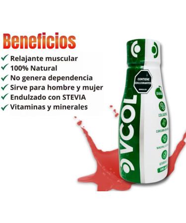 VCOL Red Fruit Liquid Wellness Drink 10.14 fl oz (300 ml) Naturally Flavored Smooth & Easy-to-Take Daily Beverage Non-GMO - Buy Online on GoSupps.com