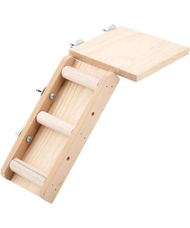 Small Animal Toys: Wooden Schwenkleiter Ladder & Swing Set for Hamsters Parrots & Small Pets - Buy Online on GoSupps.com