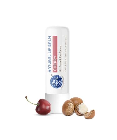 The Moms Co. Natural Cherry Lip Balm I Non Sticky I Protects & Nourishes Dry Chapped Lips I Shea & Cocoa Butter(5gm) (Cherry)