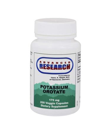 Potassium Orotate 175 Milligrams 200 Veg Capsules