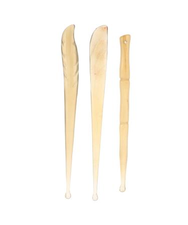 Lurrose 3pcs Ear Pick Ear Cleaning Tools Keychain Set Cleaning Kit Ear Cleaning Spoons Limpiador De Oidos Earwax Removal Kit Ear Wax Clean Tool Earwax Pick Ear Wax Removal Stick Medium