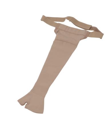 Lymphedema Arm Sleeve Compression Arm Sleeve Anti Swelling Arm Support 23-32mmHg Post Mastectomy Support Arm Sleeve for Swelling Support Breathable Thumb Lymph Edema Arm Sleeve XL Left Hand