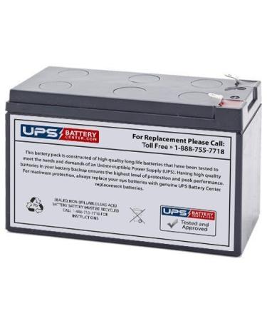 AP-1270F2 12 Volt 7.2 Ah SLA Replacement Battery w/ F2 Terminal